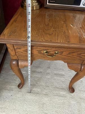 Side table #2 with Queen Ann legs