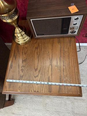 Side table #2 with Queen Ann legs
