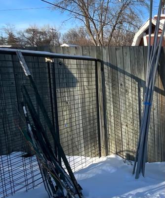 Fence posts, Wood posts, metal pipes, tubing