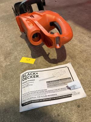 Black and Decker Hedge Trimmer