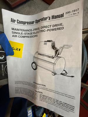 Black Max Air Compressor