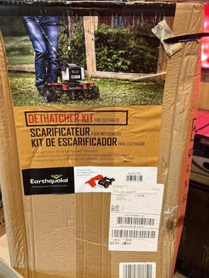 New Earthquake Dethatcher Kit