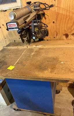 Garage #77 Saw with dust collector