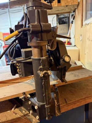 Garage #77 Saw with dust collector