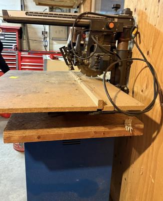 Garage #77 Saw with dust collector
