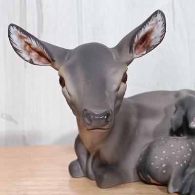 LOT 271: C. Martinu Spain Doe and Fawn Figurine