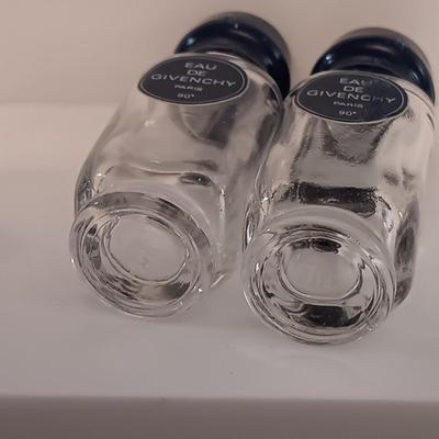 LOT 275: Vintage Yvs St Laurent Opium Perfume with Nina Ricci L'air Du Temps Empty Bottles, Trueste by Tiffany Bottle, Nueva Maja...