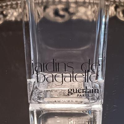 LOT 276: Fenton Milk Glass Boot, Anais Anais R. Royale Paris Vintage Ceramic Bottle, Jardine de Bagatelle 4 fl oz Bottle & More