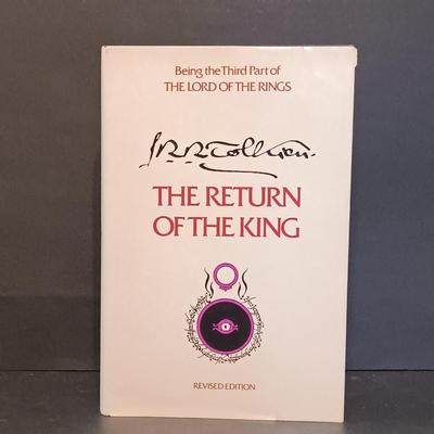 LOT 279: J.R.R. Tolkien The Lord of the Rings 3 Volume 1965 Revised Editions, 1980 Unfinished Tales & 1966 The Hobbit...