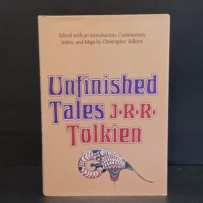 LOT 279: J.R.R. Tolkien The Lord of the Rings 3 Volume 1965 Revised Editions, 1980 Unfinished Tales & 1966 The Hobbit...