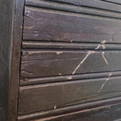 LOT 282: Antique Corticelli 3-Drawer Spool Cabinet