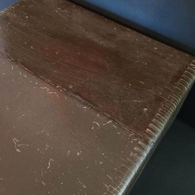 LOT 282: Antique Corticelli 3-Drawer Spool Cabinet