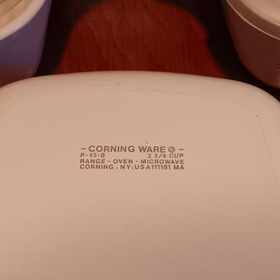 LOT 284: Corningware Spice of Life Set of 7 Casserole Dishes