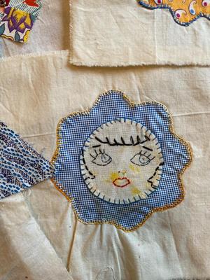 EMBROIDERED QUILT SQUARES