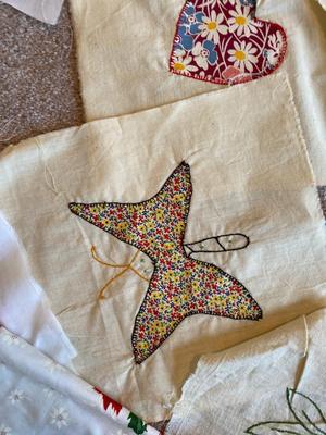 EMBROIDERED QUILT SQUARES