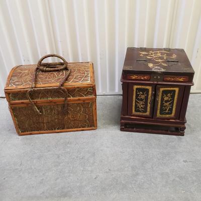 Two Wooden Treasure Boxes (2058F-KD)