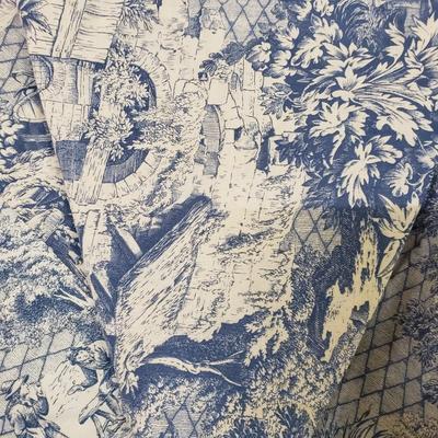 Linen/Cotton Tablecloths, Napkins. and Runner (2058F-KD)