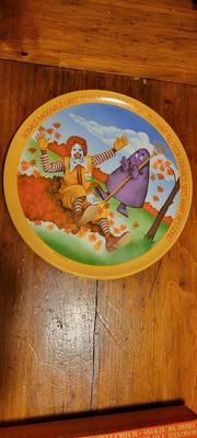 Vintage 1977 McDonald's Collector Plates Lot #2