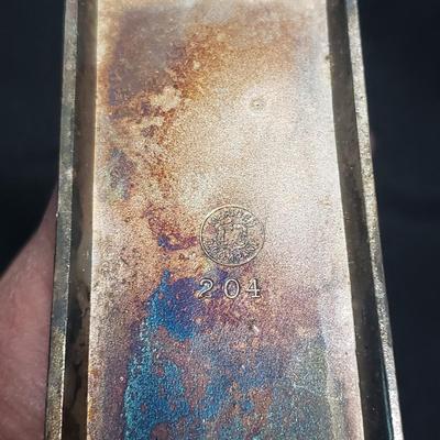 Towle Silver Tray & Five Napkin Rings (1020CR-ES)