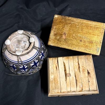 Decorative Boxes, Jar & Figurine (1020FR-ES)