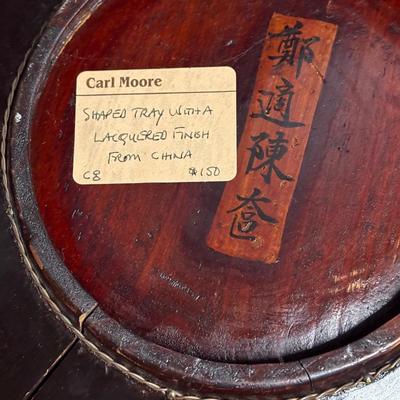Asian Lacquered Wood Trays (1020FR-ES)