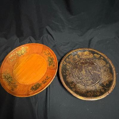 Asian Lacquered Wood Trays (1020FR-ES)