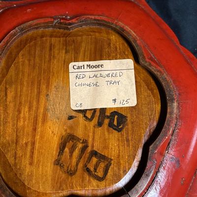 Asian Lacquered Wood Trays (1020FR-ES)