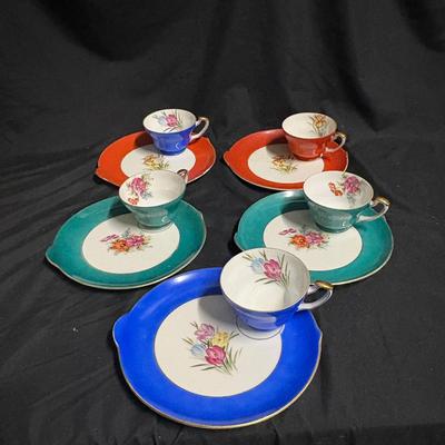 Teatime w/ German and Japanese China Tea Service Pieces (1020FR-ES)