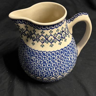 Boleskawiec Pottery Jug (1020CR-ES)
