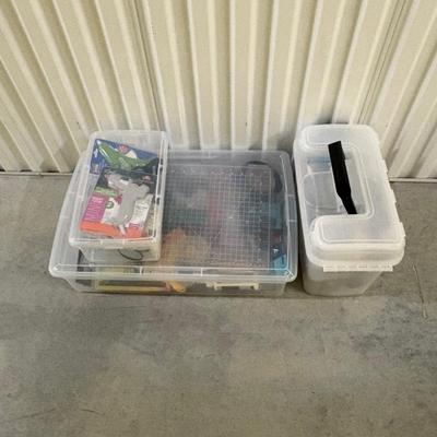 Huge Mixed Fine Art & Craft Supplies (2058F-ES)