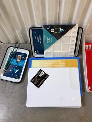 Huge Mixed Fine Art & Craft Supplies (2058F-ES)