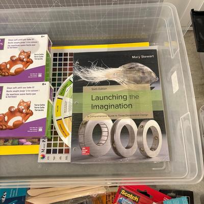 Huge Mixed Fine Art & Craft Supplies (2058F-ES)