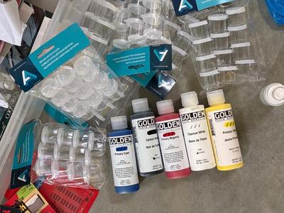 Huge Mixed Fine Art & Craft Supplies (2058F-ES)