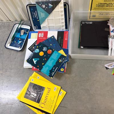 Huge Mixed Fine Art & Craft Supplies (2058F-ES)