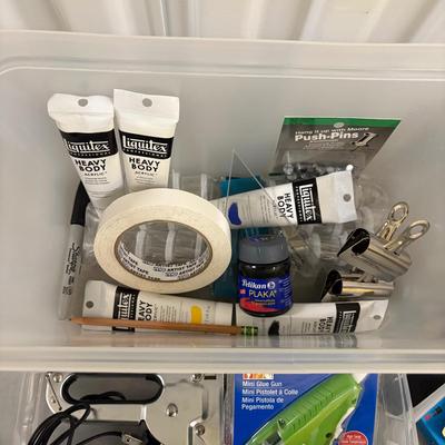 Huge Mixed Fine Art & Craft Supplies (2058F-ES)