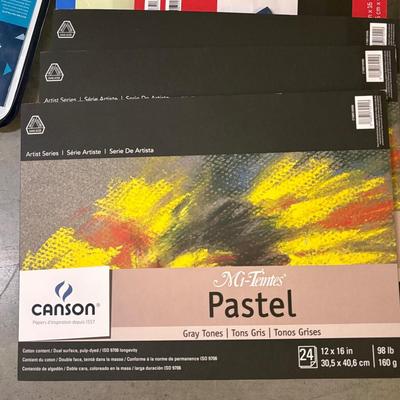 Huge Mixed Fine Art & Craft Supplies (2058F-ES)