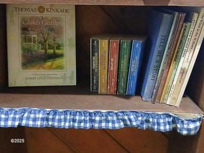 Variety of books - Thomas Kincaide - Web Griffen - and more