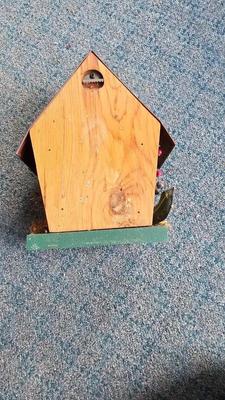 Small wooden bird houses
