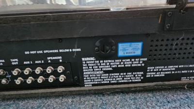 Zenith IS-4081 turntable 8 track am/fm stereo unit