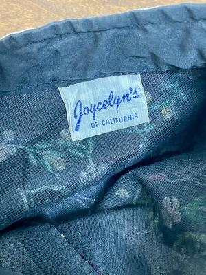 Joycelyn's of California size 14 Vintage Embroidered Floral tunic Asian Spring top or Jacket
