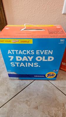Tide laundry detergent 1 unopened 1 partial box