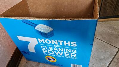 Tide laundry detergent 1 unopened 1 partial box