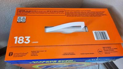 Tide laundry detergent 1 unopened 1 partial box