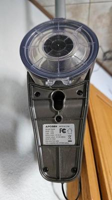 Aposen upright vacuum cleaner and Shark SV75Z cordless vacuum with charging cord