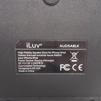 iHome Speaker and iLuv Speaker (1020FL-KD)