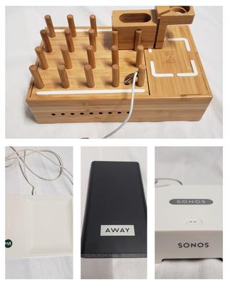 Away, Courant, Darfoo Charging Devices and Sonos Wifi Enhancer (1020FL-KD)