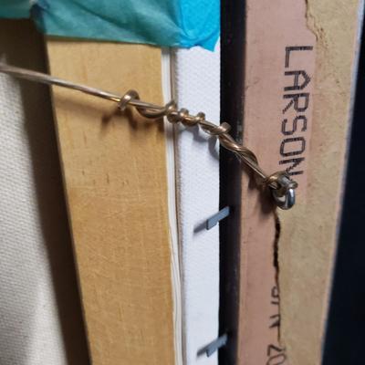 "Reading Girl II" by Erin Gregory (1020FL-KD)