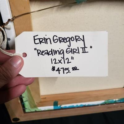 "Reading Girl II" by Erin Gregory (1020FL-KD)