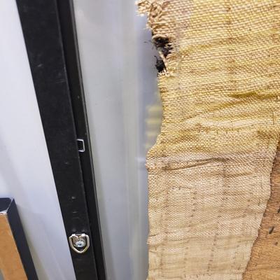 Three Framed African Woven Cloths (1018FL-KD)