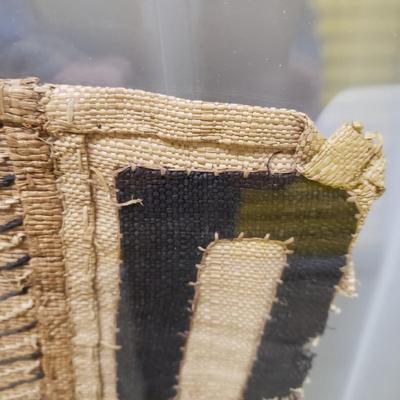 Three Framed African Woven Cloths (1018FL-KD)